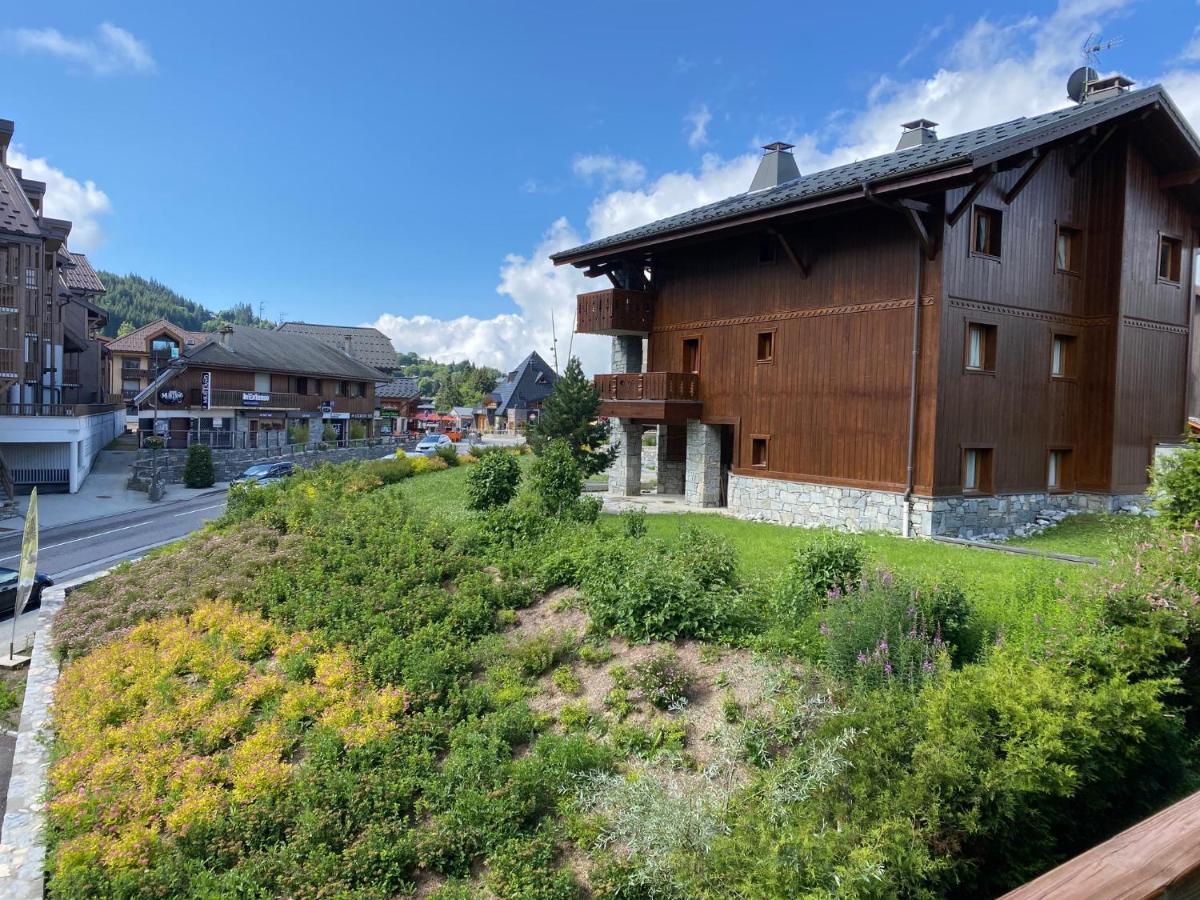 Location Studio Plein Centre Les Carroz Exterior foto